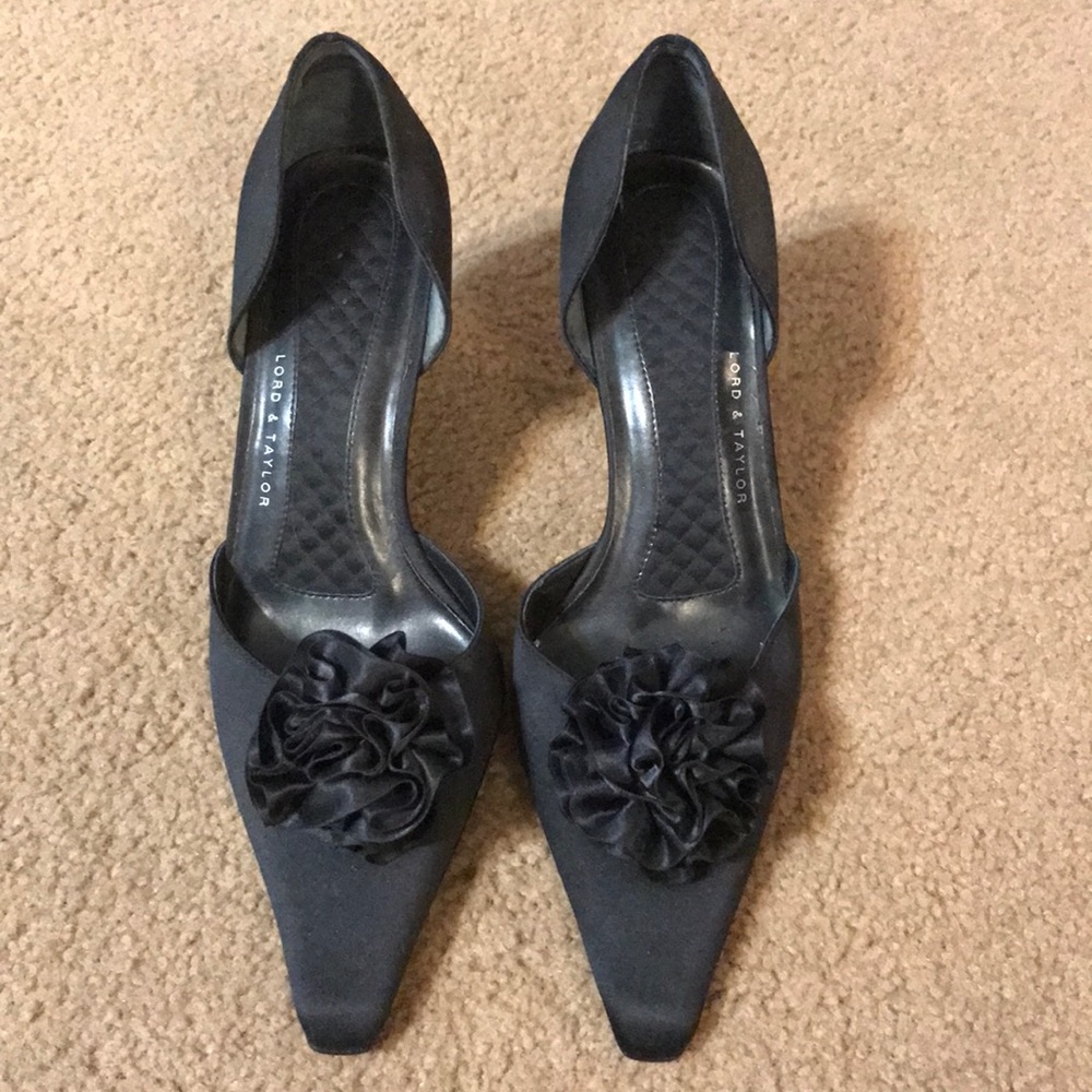 Lord & Taylor Black Heels